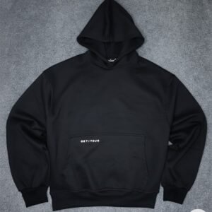 OVERSIZED DROPSHOULDER Black